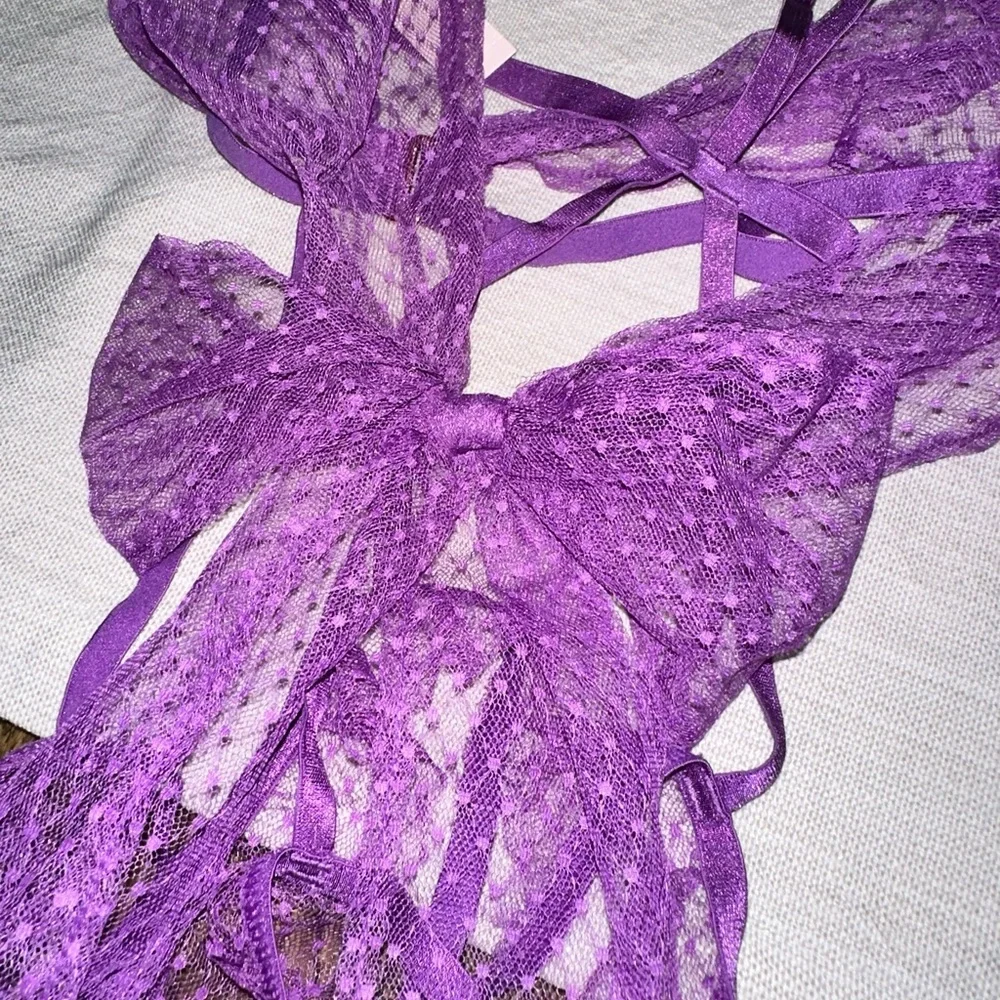 Victoria’s Secret Sexy mesh bow lingerie - Picture 6 of 6